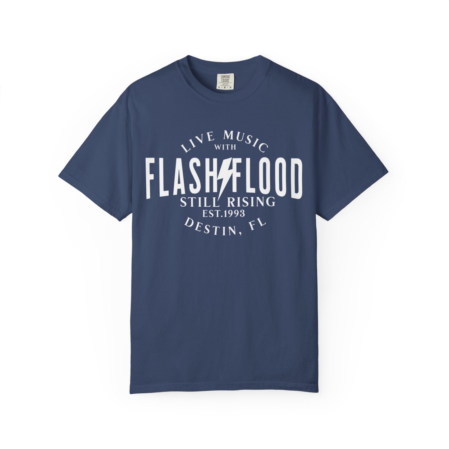 Flash Flood Still Rising - White Logo - Unisex T-shirt