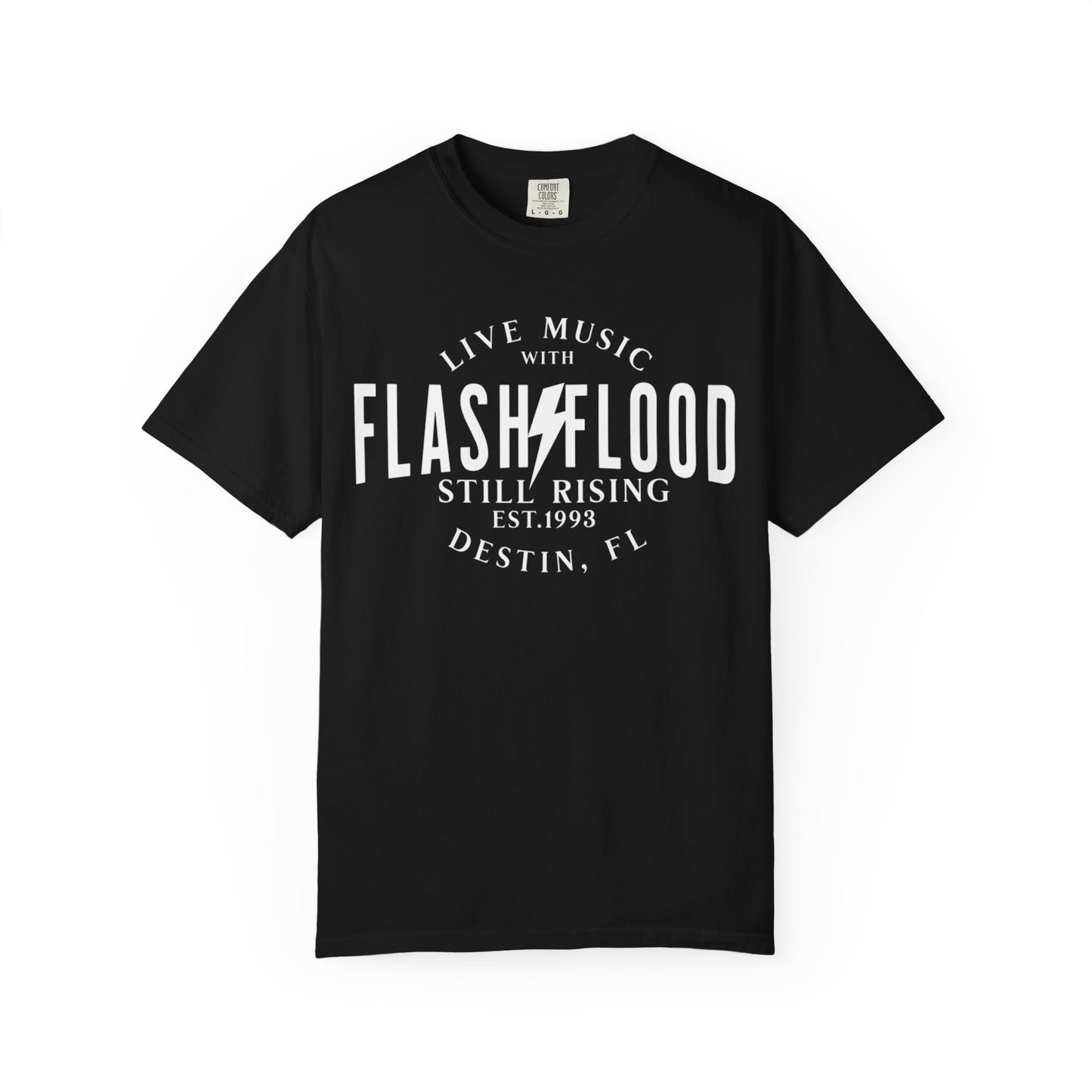 Flash Flood Still Rising - White Logo - Unisex T-shirt