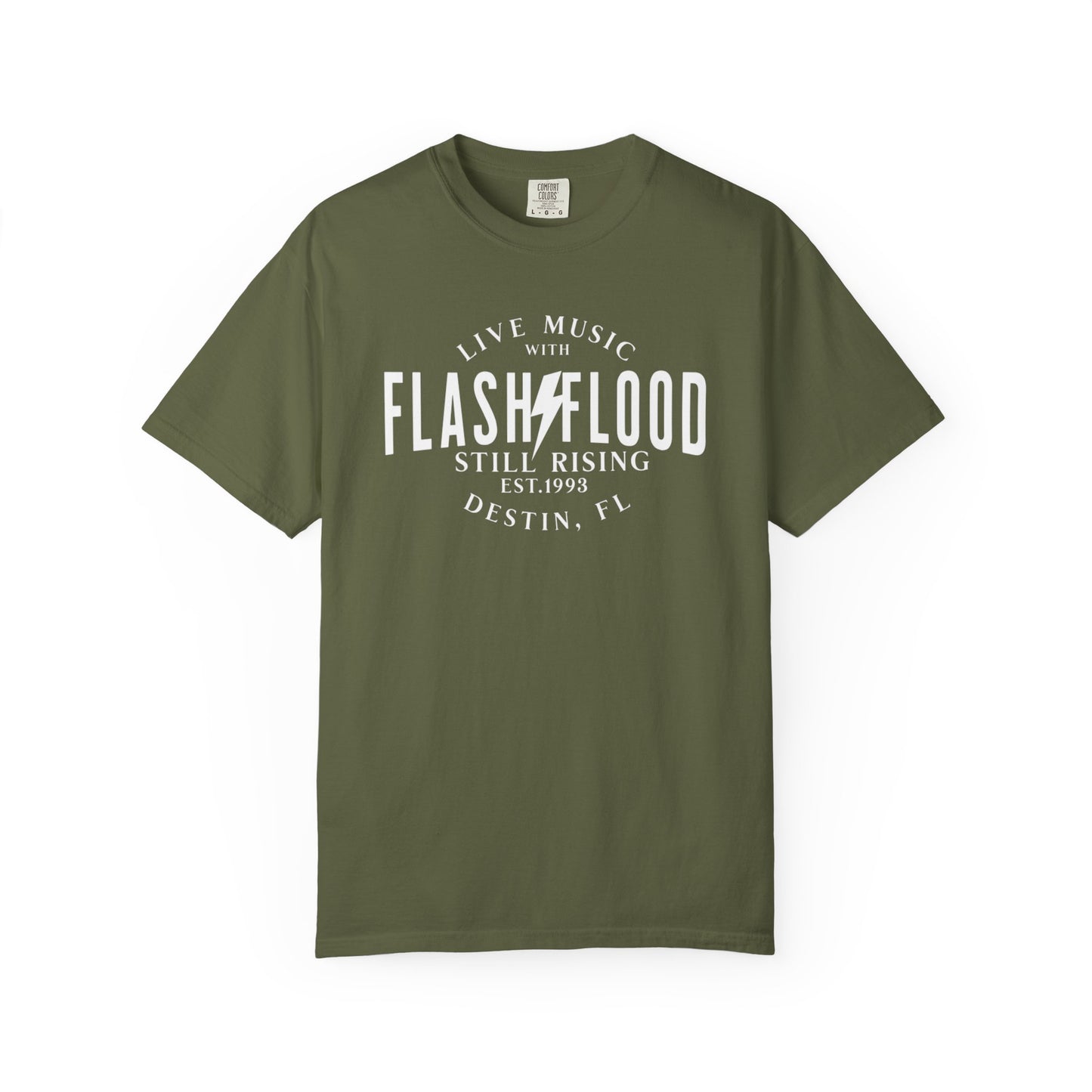 Flash Flood - Still Rising - White Logo - Unisex T-shirt