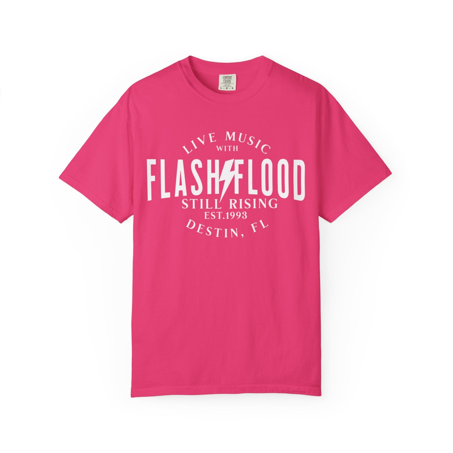 Flash Flood Still Rising - White Logo - Unisex T-shirt