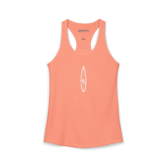 Longboard Logo Racerback Tank