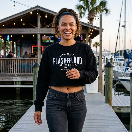 Flash Flood - Still Rising - Women's Cropped Sweatshirt⚡
