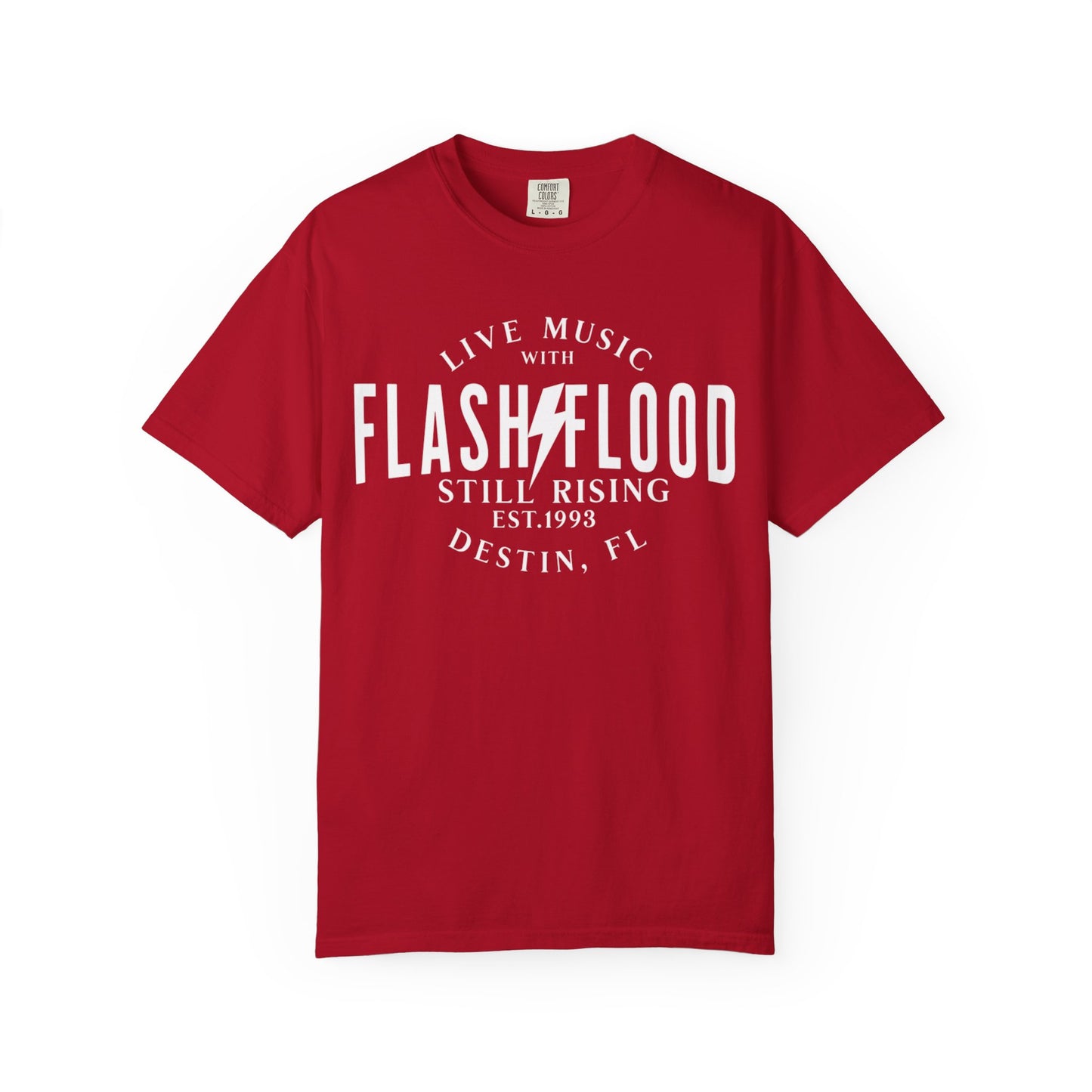 Flash Flood Still Rising - White Logo - Unisex T-shirt