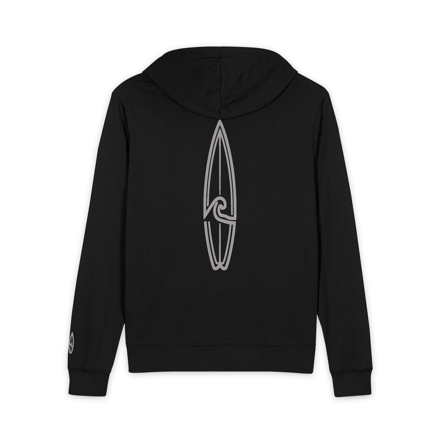 Harbor Nights Coastal Zip Lightweight Hoodie