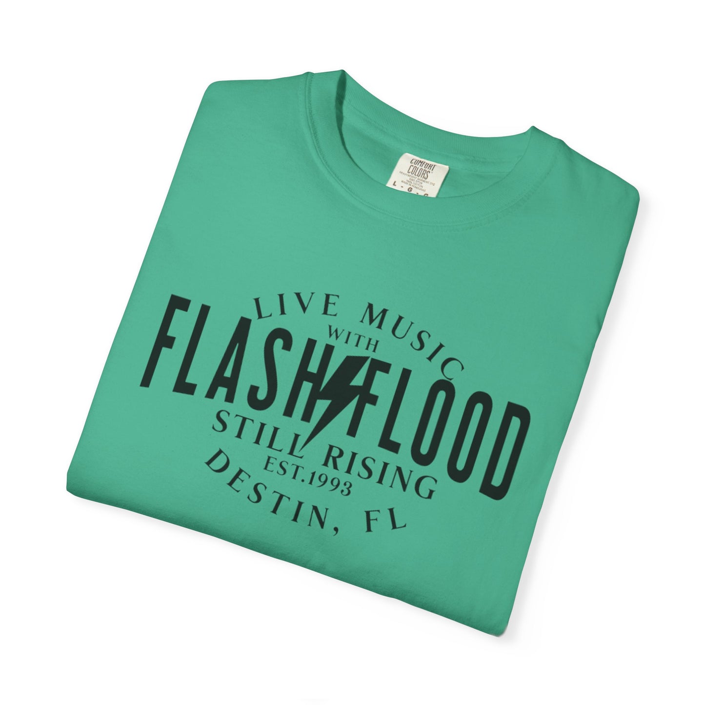 Flash Flood Still Rising - Black Logo - T-shirt