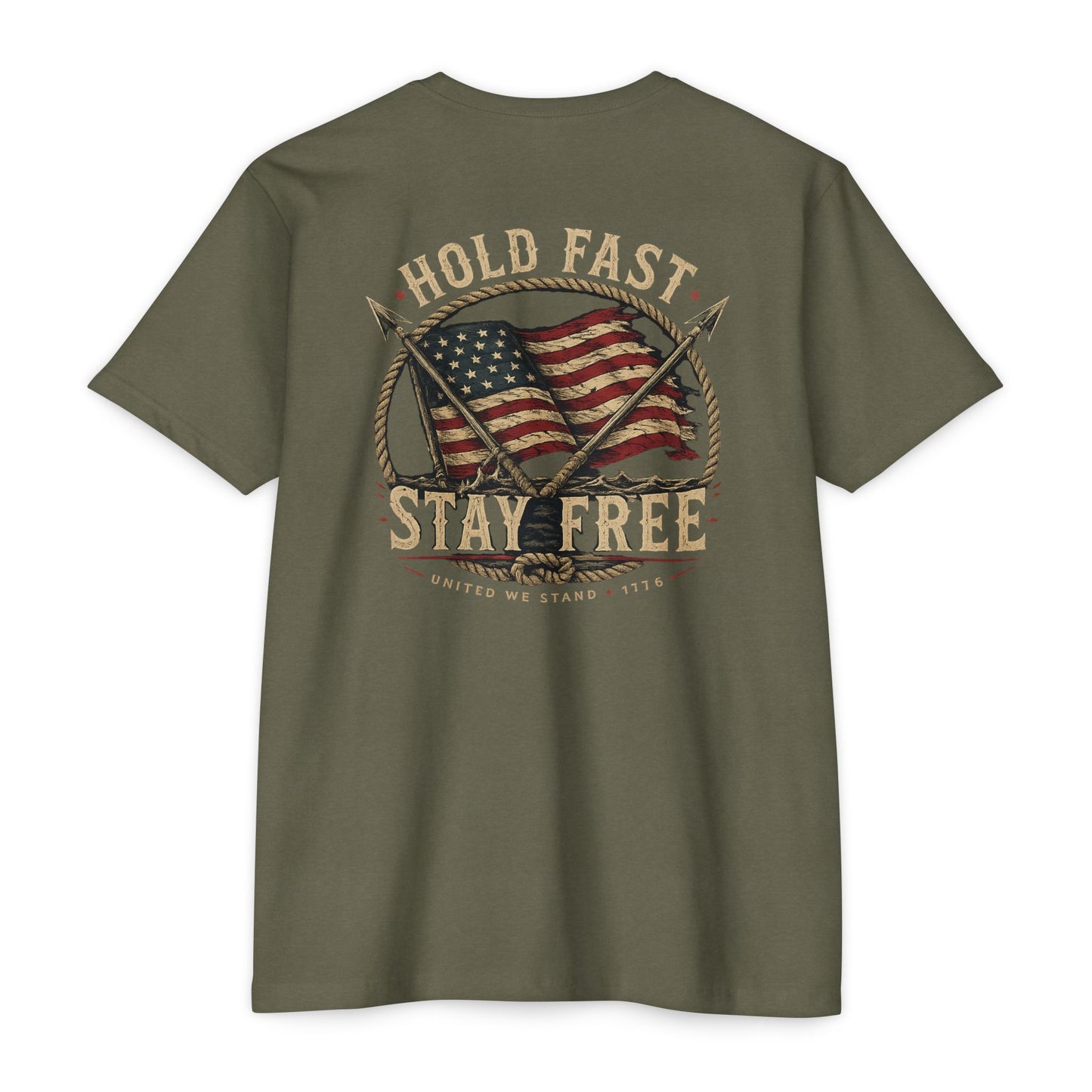 Hold Fast Stay Free Tee
