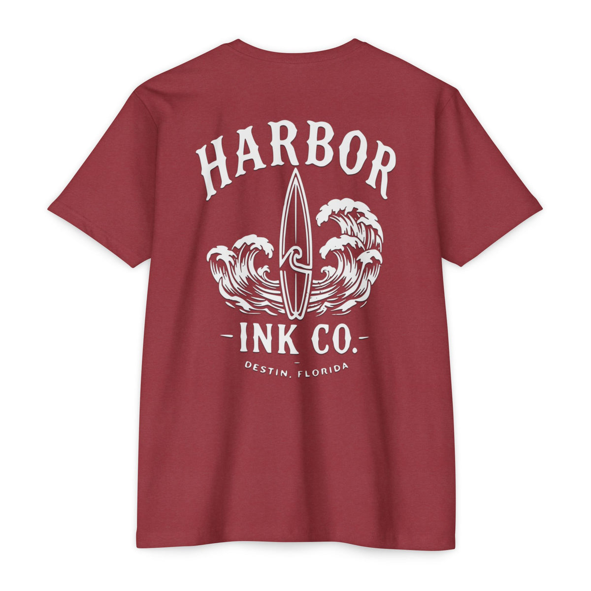 Harbor Ink Co. Surf Tee — Destin Florida Surfboard Graphic T-Shirt