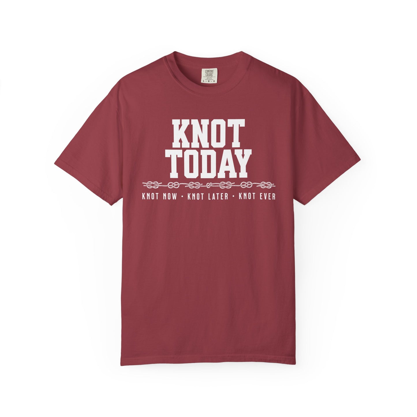 Knot Today Tee β Tied Off & Holding the Line