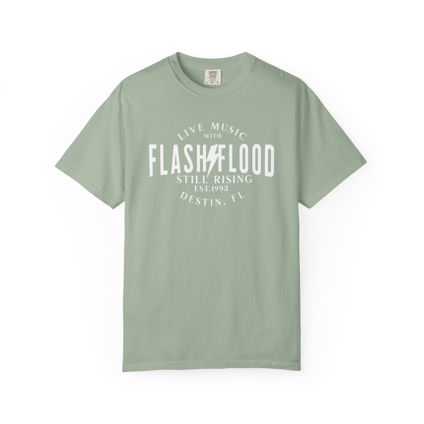 Flash Flood - Still Rising - White Logo - Unisex T-shirt
