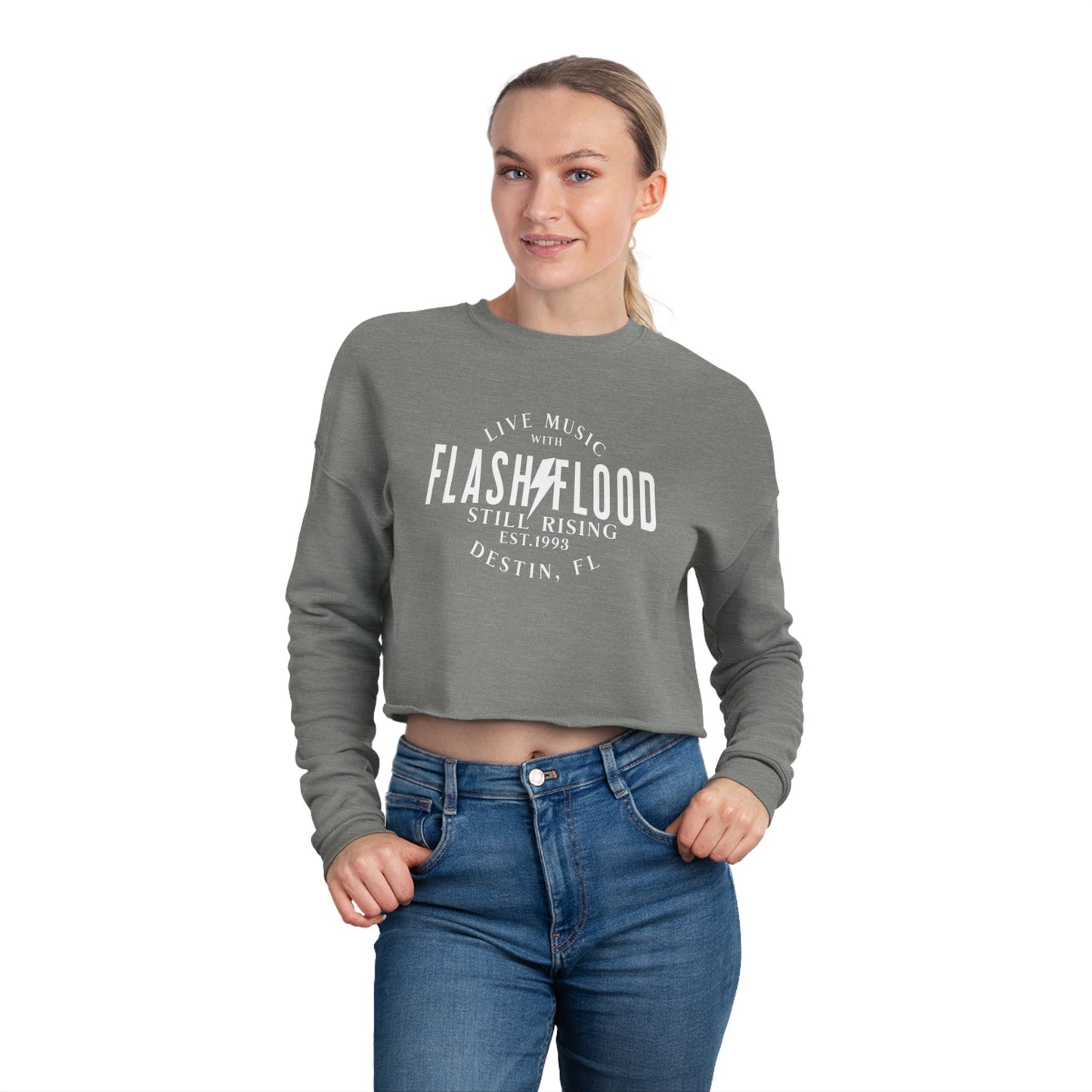 Flash Flood - Still Rising - Women's Cropped Sweatshirt