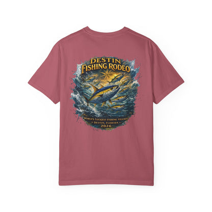 Yellowfin Frenzy – Destin Fishing Rodeo 2026 Tee
