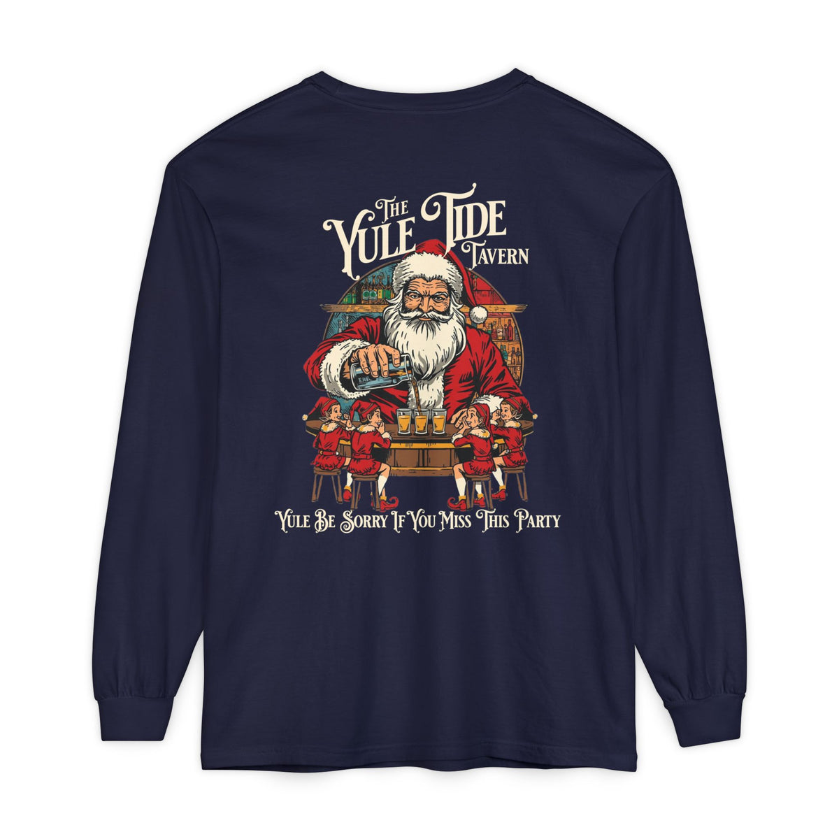 Yule Tide Tavern Unisex Long Sleeve Tee