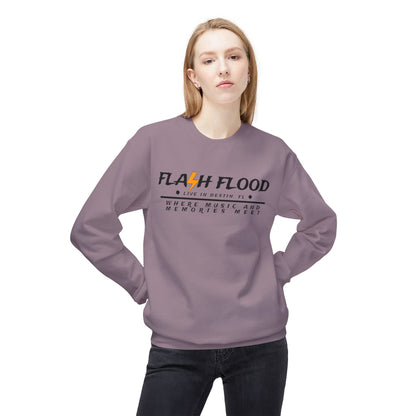 Flash Flood - Snowbird State of Mind - Fleece Crewneck Sweatshirt