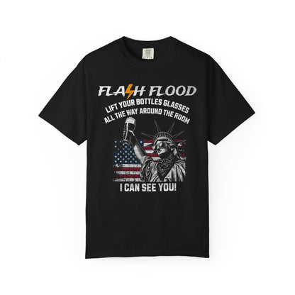 Flash Flood – I Can See You Toast Tee 🍻⚡