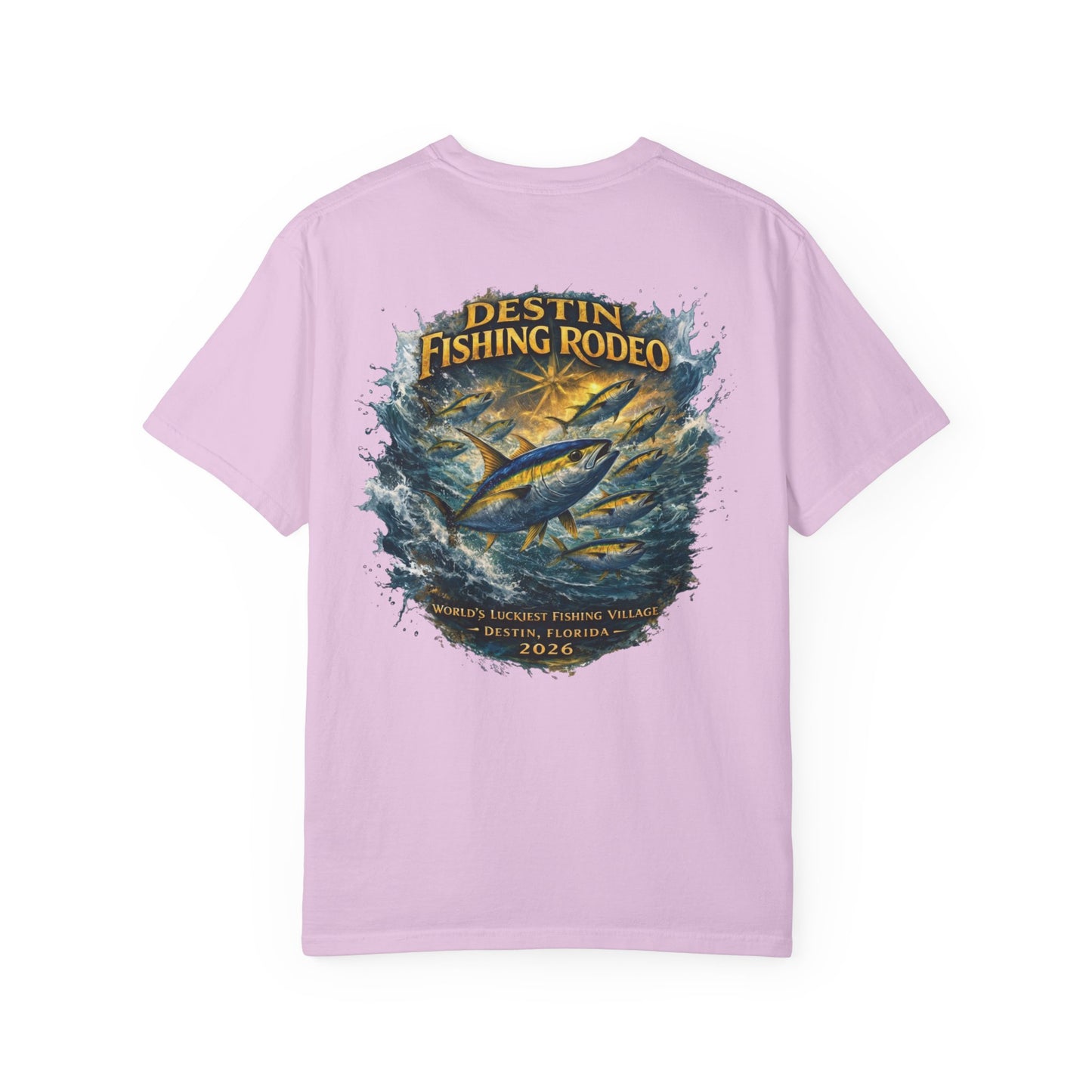 Yellowfin Frenzy – Destin Fishing Rodeo 2026 Tee