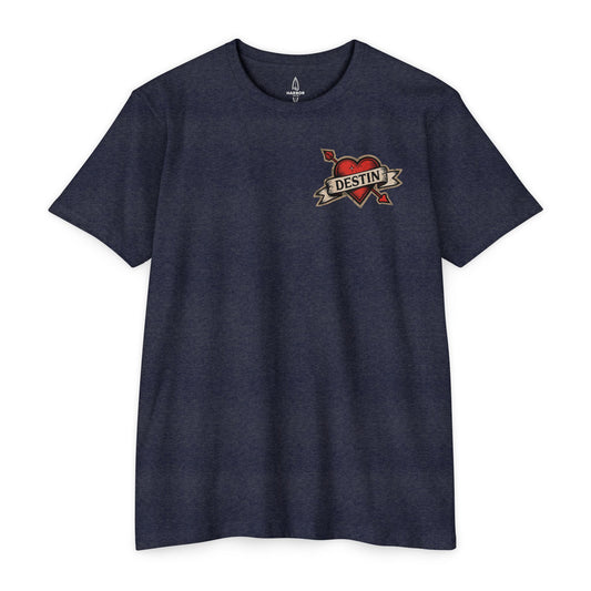 Destin Tattoo Heart – Festival Pier Valentine’s Tee