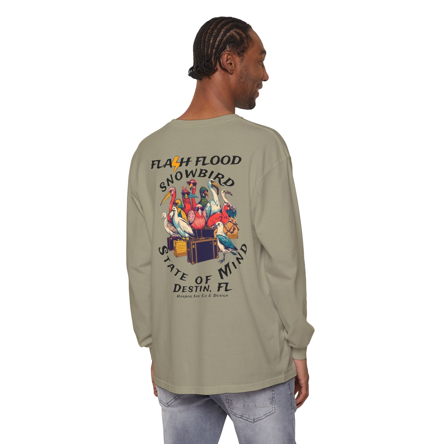 Flash Flood - Snowbird State of Mind Long Sleeves Tee