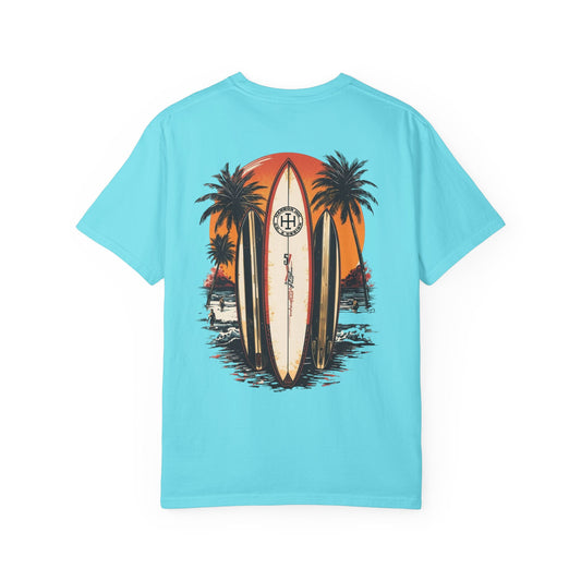 Sunset Surfboards Tee - Harbor Ink Co. & Design