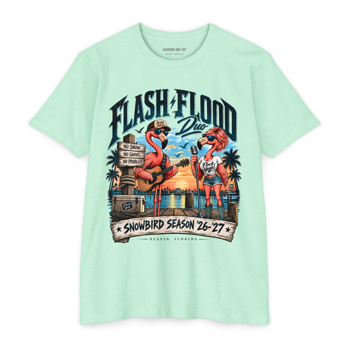 Flash Flood Duo – Flock Yeah Snowbird ’26 - '27 Tee