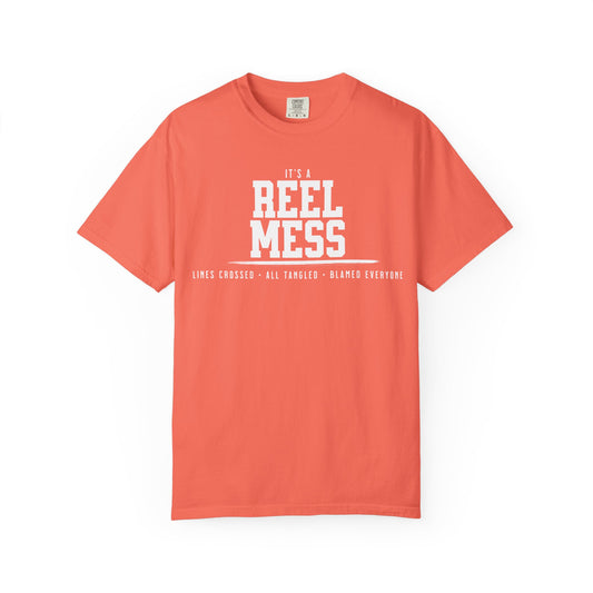 Reel Mess Tee - Lines Crossed