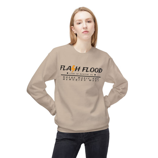 Flash Flood - Snowbird State of Mind - Fleece Crewneck Sweatshirt