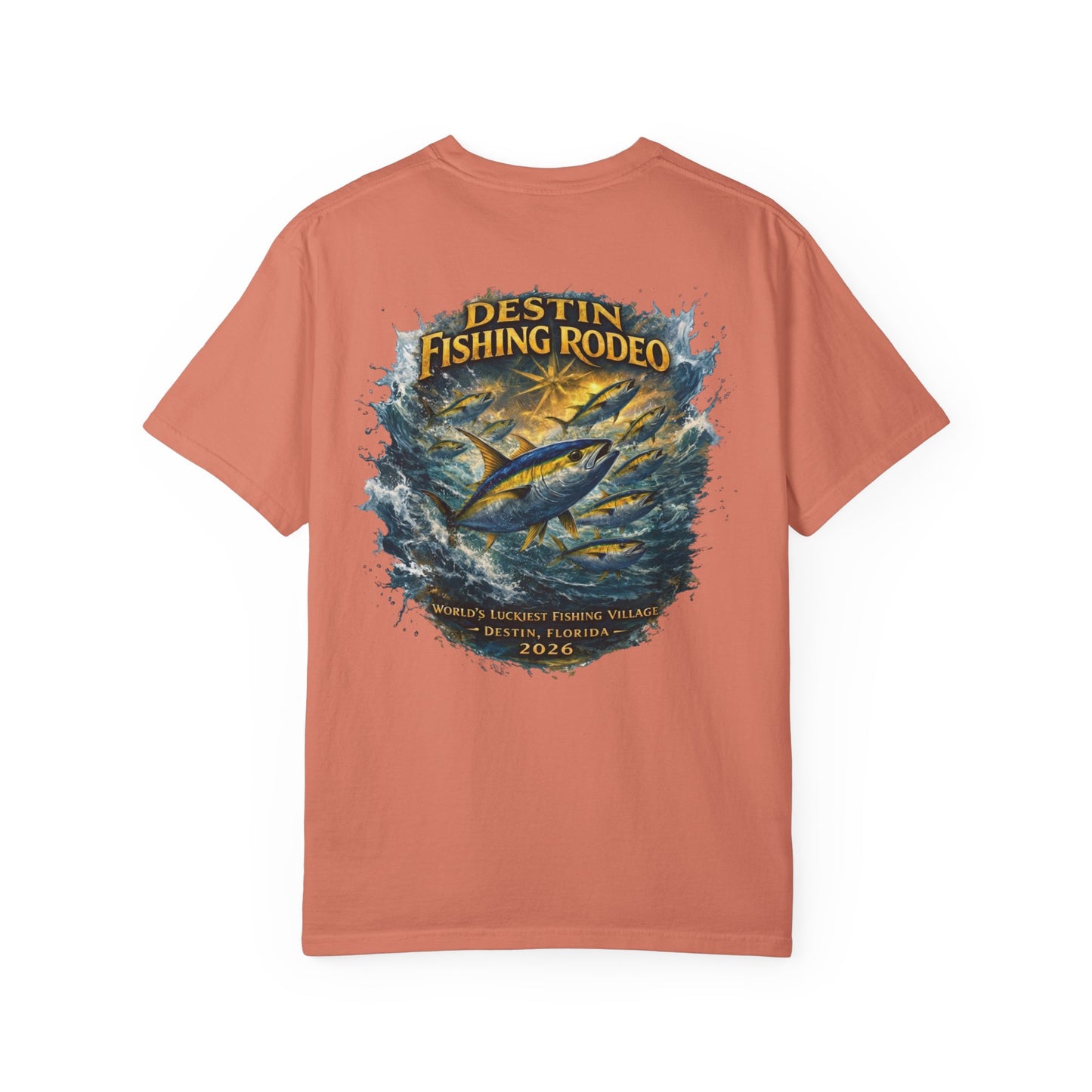 Yellowfin Frenzy – Destin Fishing Rodeo 2026 Tee