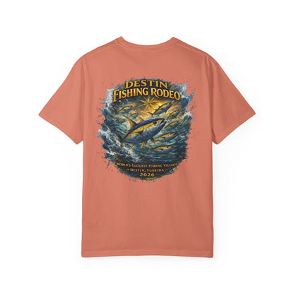 Yellowfin Frenzy – Destin Fishing Rodeo 2026 Tee