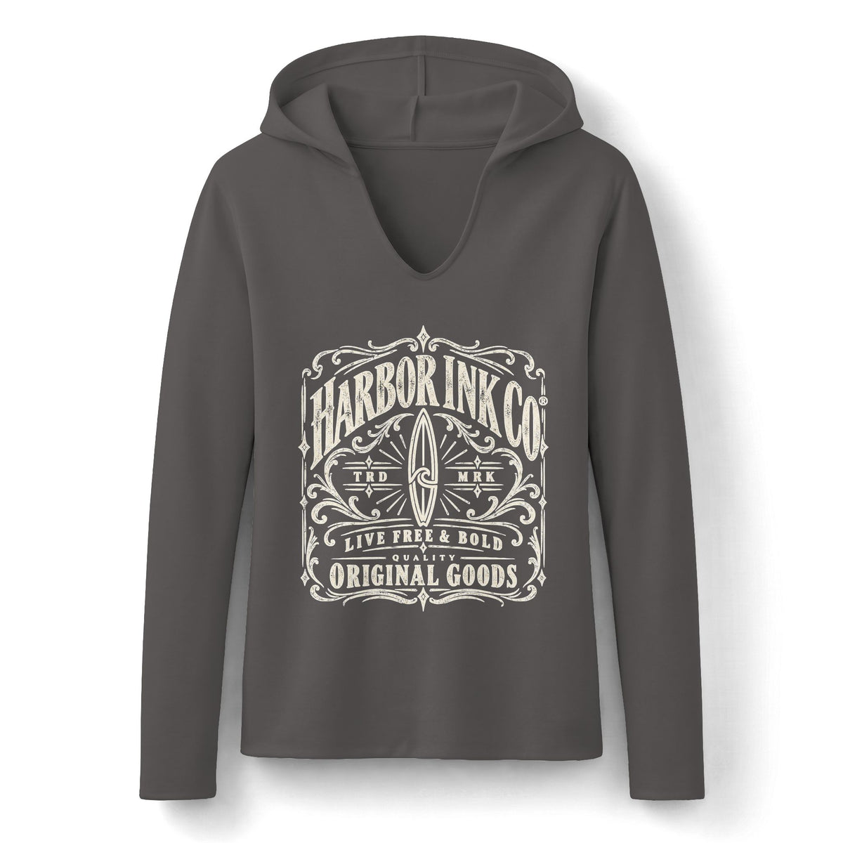 Women’s Original Goods V-Neck Hoodie