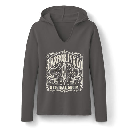 Women’s Original Goods V-Neck Hoodie
