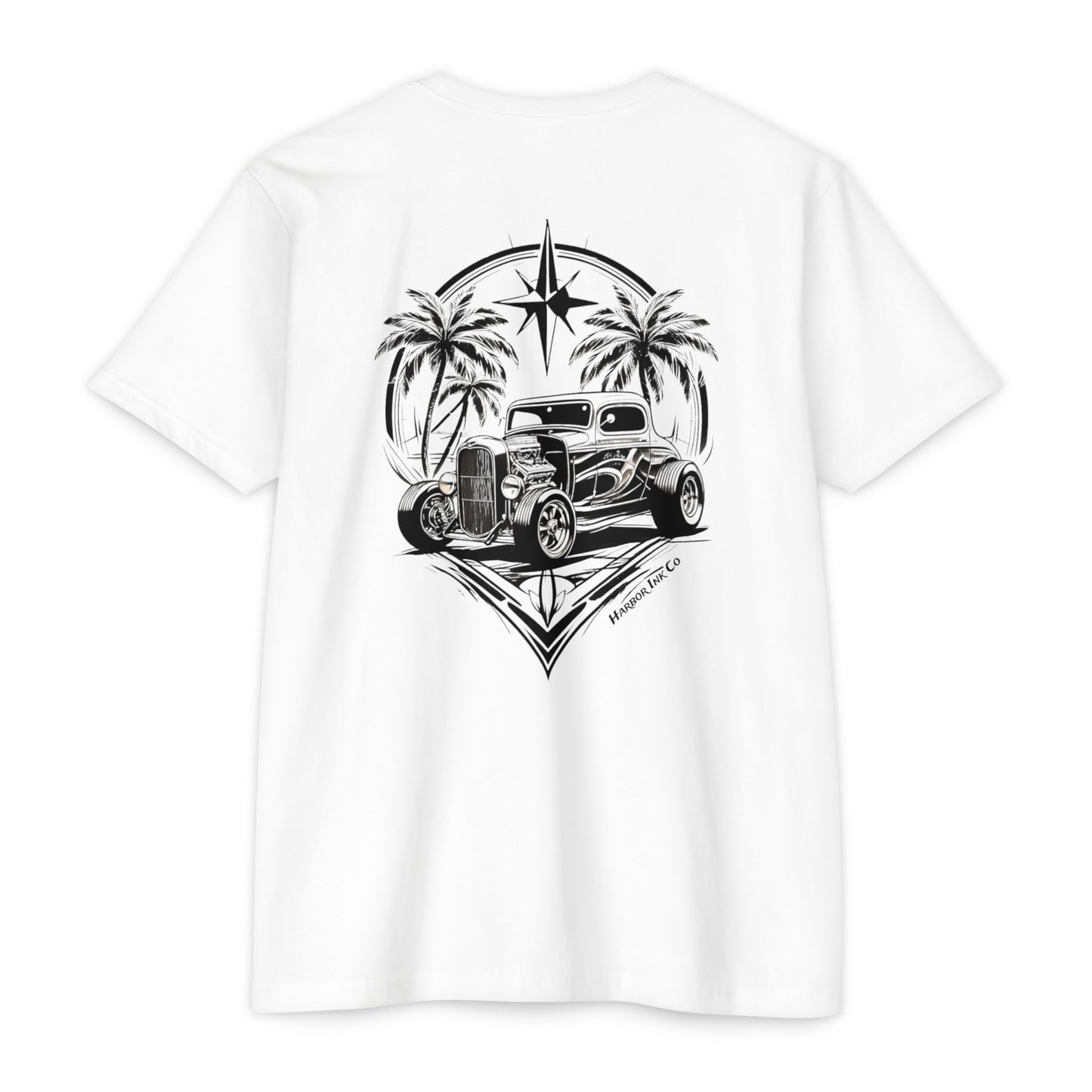 Dockside Deuce Coastal Hot Rod T-Shirt