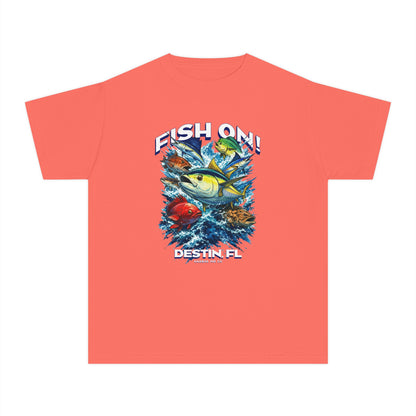 Fish Frenzy – Youth Coastal Tee