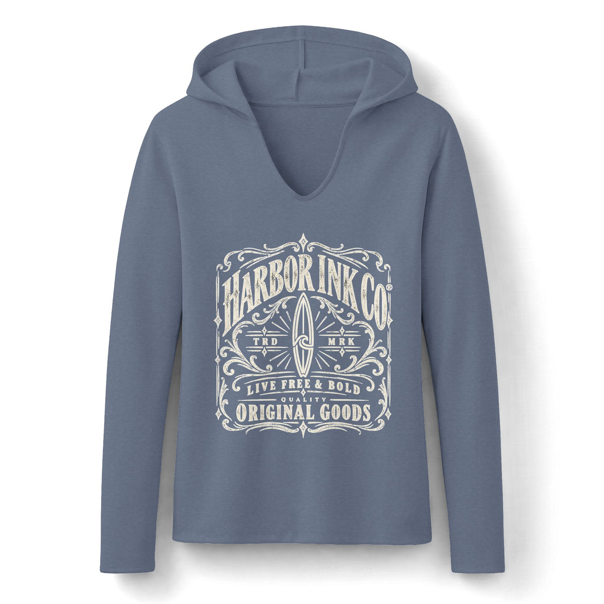 Women’s Original Goods V-Neck Hoodie