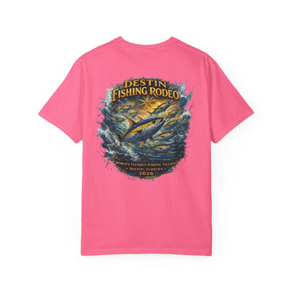 Yellowfin Frenzy – Destin Fishing Rodeo 2026 Tee
