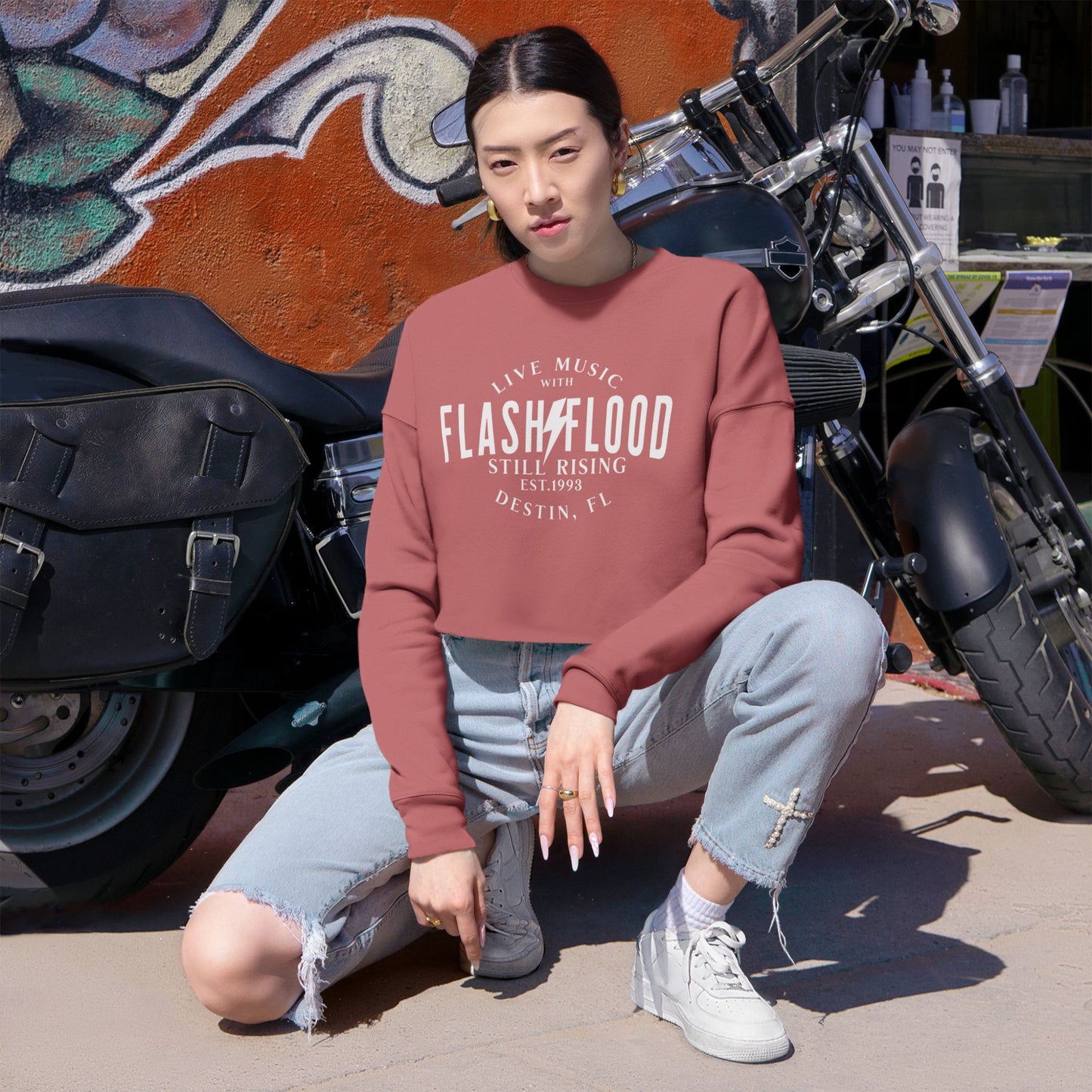 Flash Flood - Still Rising - Women's Cropped Sweatshirt