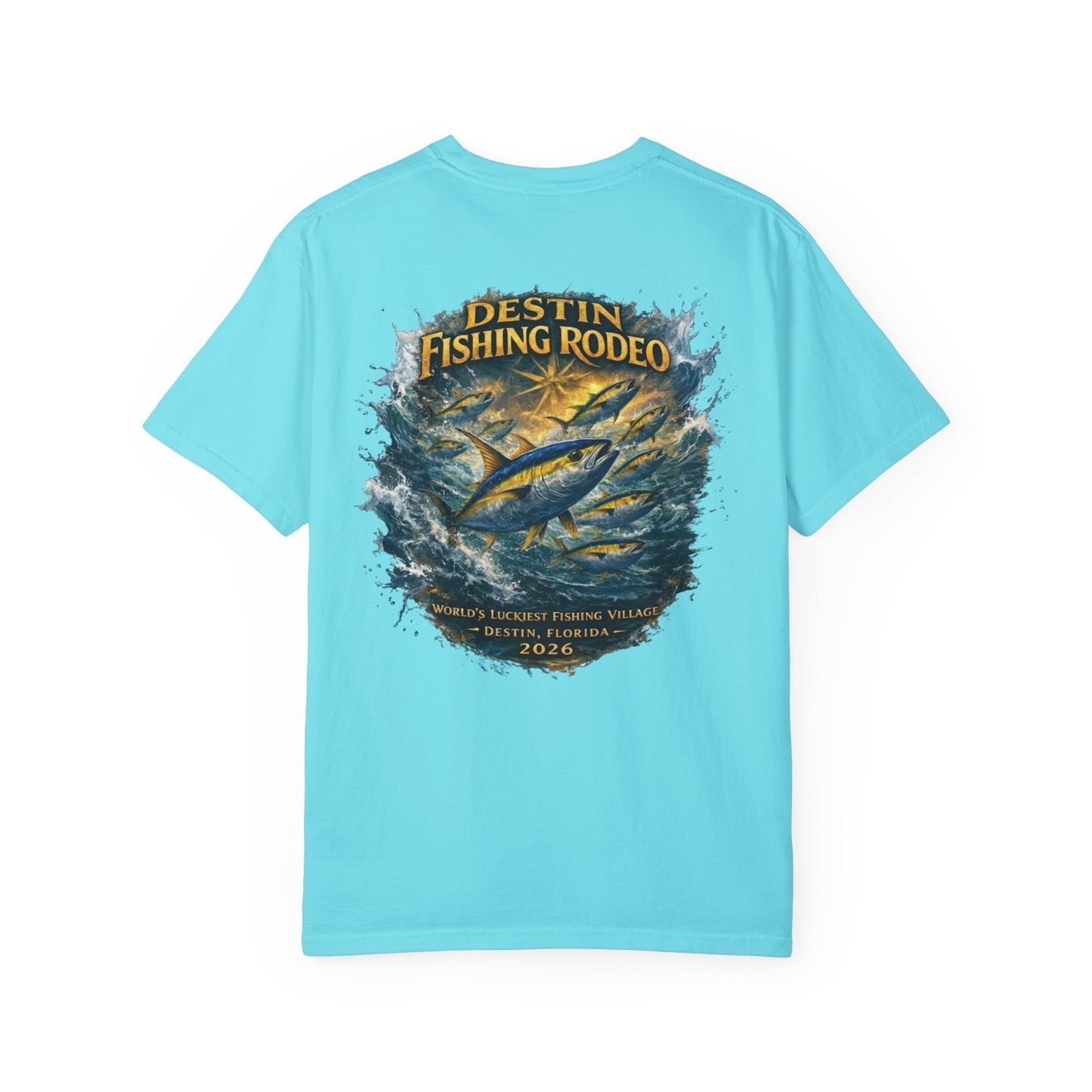 Yellowfin Frenzy – Destin Fishing Rodeo 2026 Tee