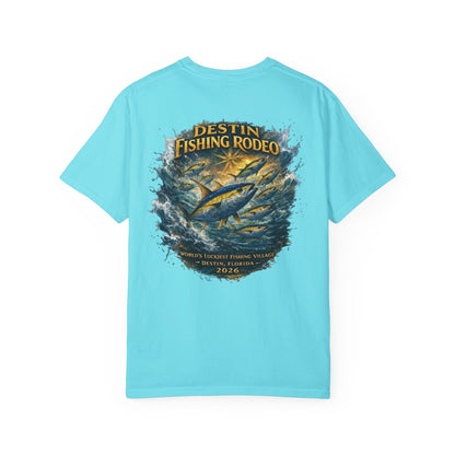 Yellowfin Frenzy – Destin Fishing Rodeo 2026 Tee