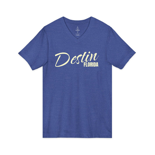 Destin, FL Jersey V-Neck Tee