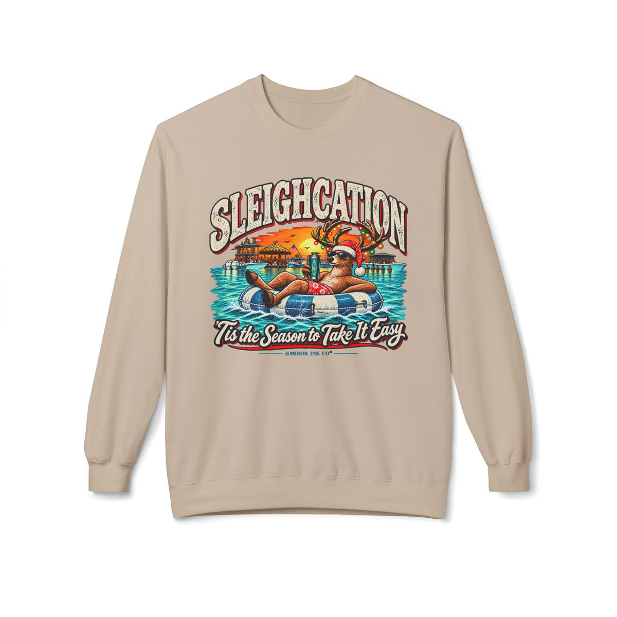 Sleighcation Unisex Sweatshirt