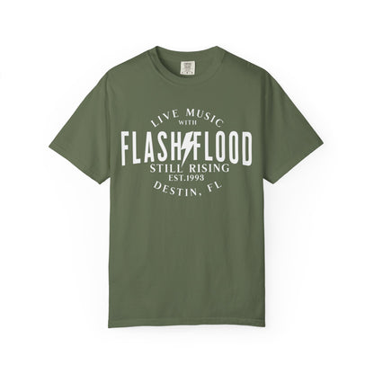 Flash Flood Still Rising - White Logo - Unisex T-shirt