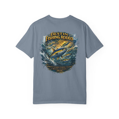Yellowfin Frenzy – Destin Fishing Rodeo 2026 Tee