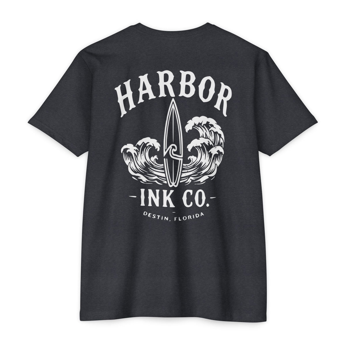Harbor Ink Co. Surf Tee — Destin Florida Surfboard Graphic T-Shirt