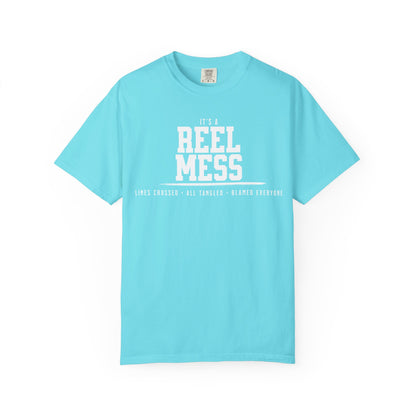 Reel Mess Tee - Lines Crossed