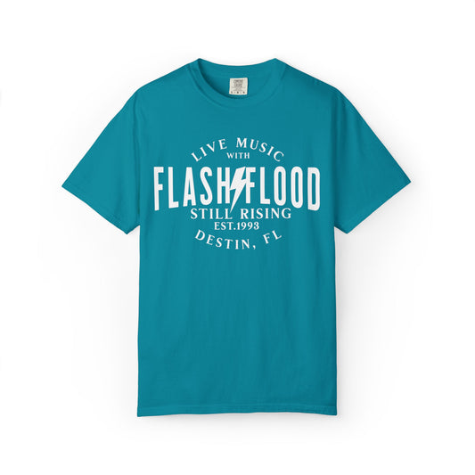 Flash Flood Still Rising - White Logo - Unisex T-shirt