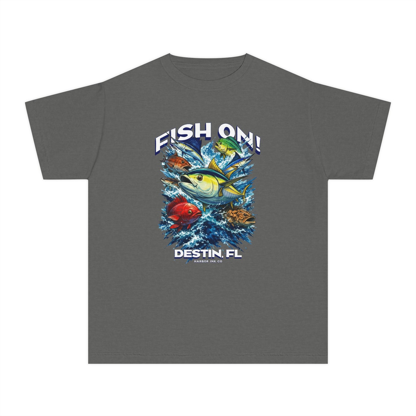 Fish Frenzy – Youth Coastal Tee