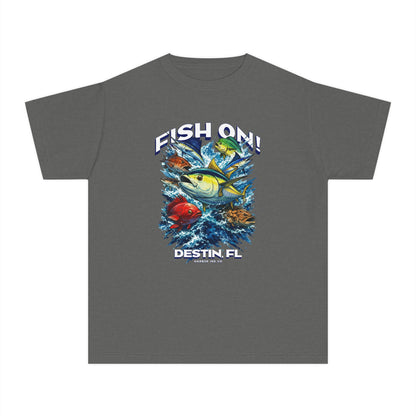 Fish Frenzy – Youth Coastal Tee