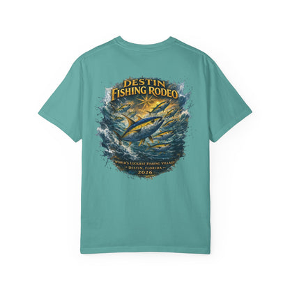 Yellowfin Frenzy – Destin Fishing Rodeo 2026 Tee
