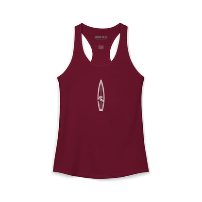 Longboard Logo Racerback Tank