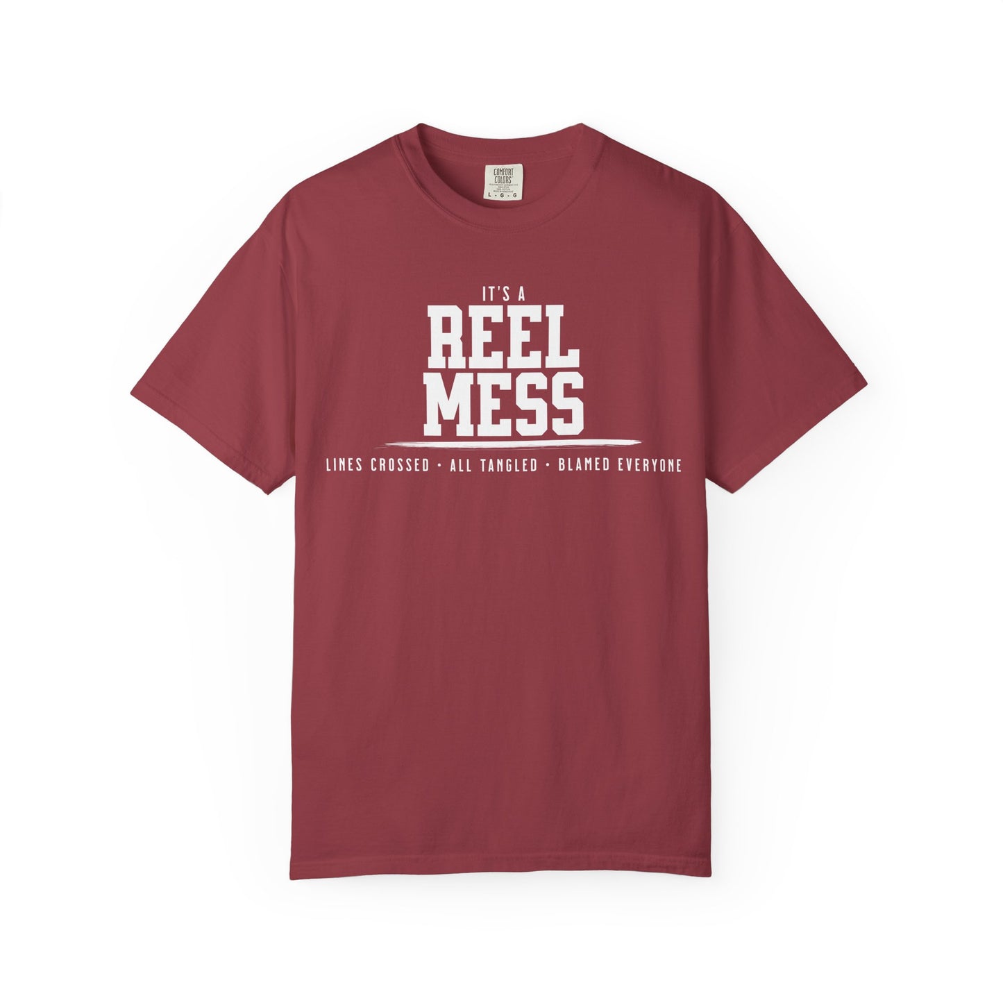 Reel Mess Tee - Lines Crossed