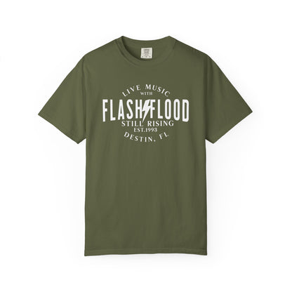 Flash Flood - Still Rising - White Logo - Unisex T-shirt