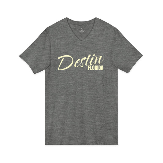 Destin, FL Jersey V-Neck Tee